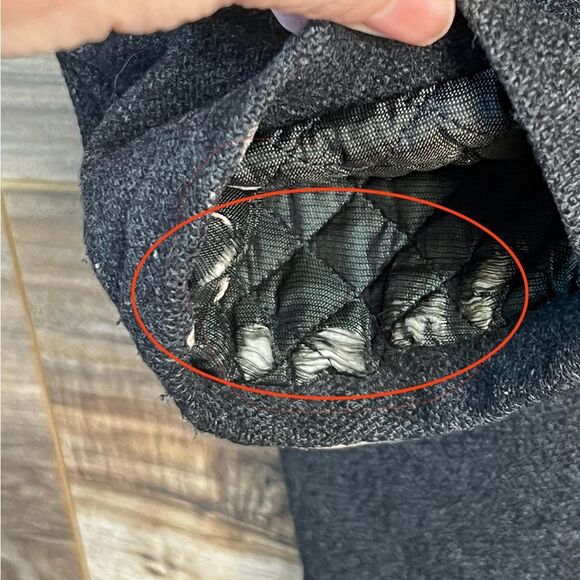 Vintage Balmain Black Hooded Pea Coat for Cold Weather | Size EU48 Medium - Picture 6 of 15